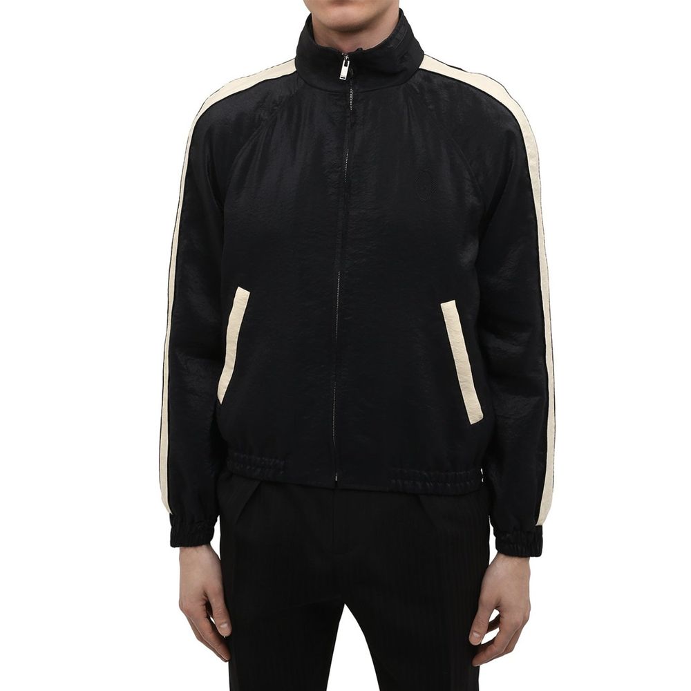 Saint Laurent Black Polyamide Men's Bomber