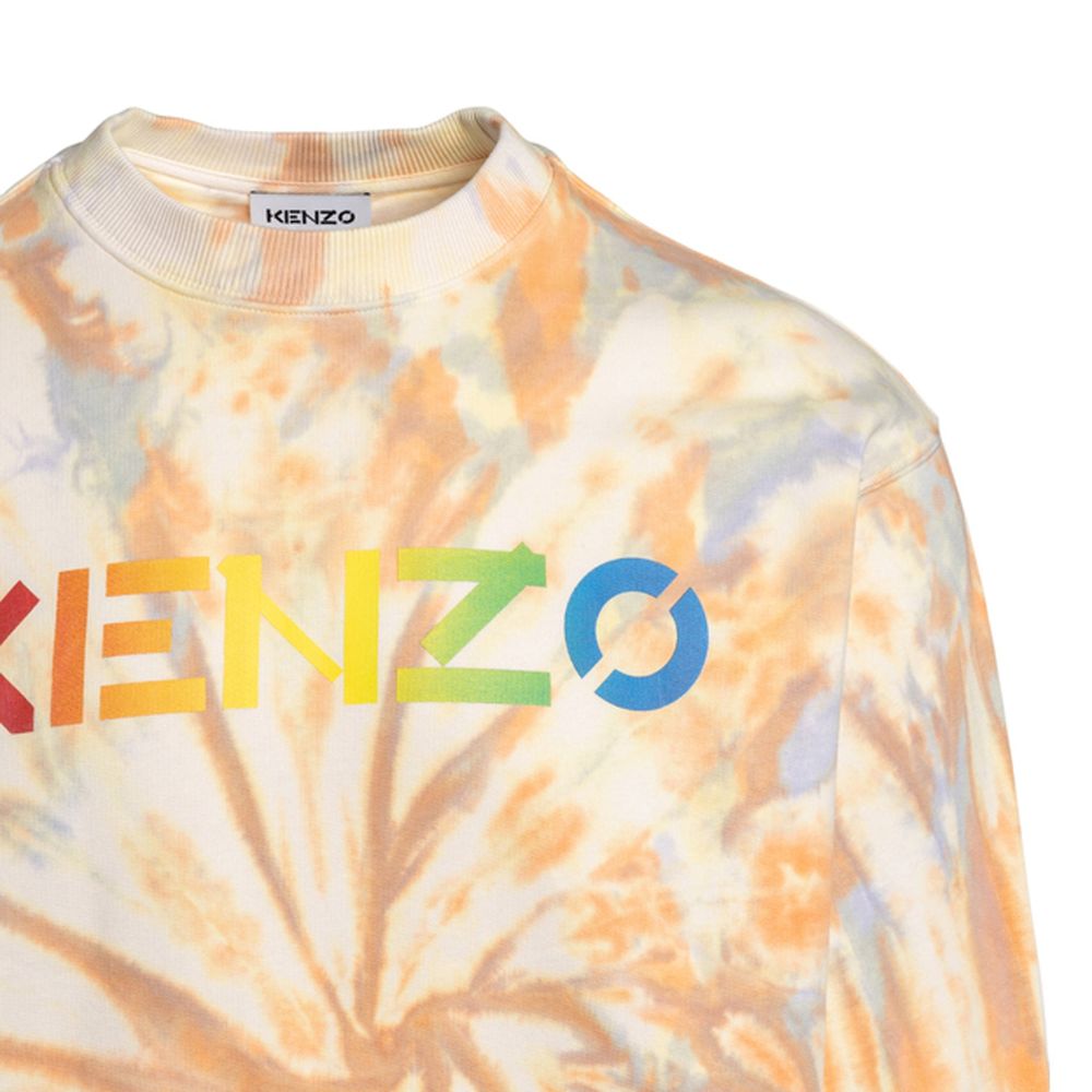 Kenzo Orange Cotton Men's Sweatshirt