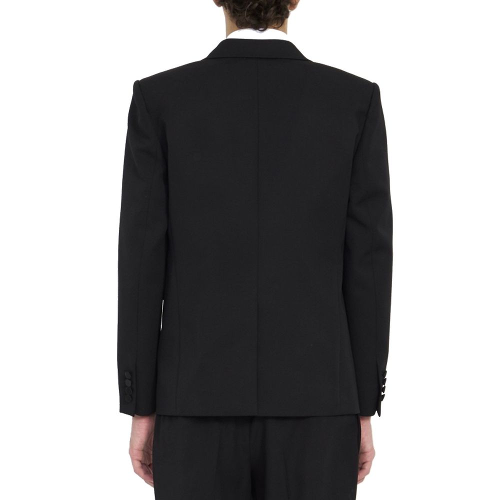 Saint Laurent Black Wool Men's Blazer