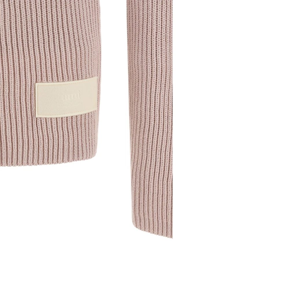 Ami Paris Multicolor Cotton Men's Turtleneck