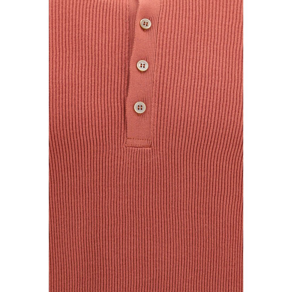 Brunello Cucinelli Multicolor Cotton Polo Men's Shirt