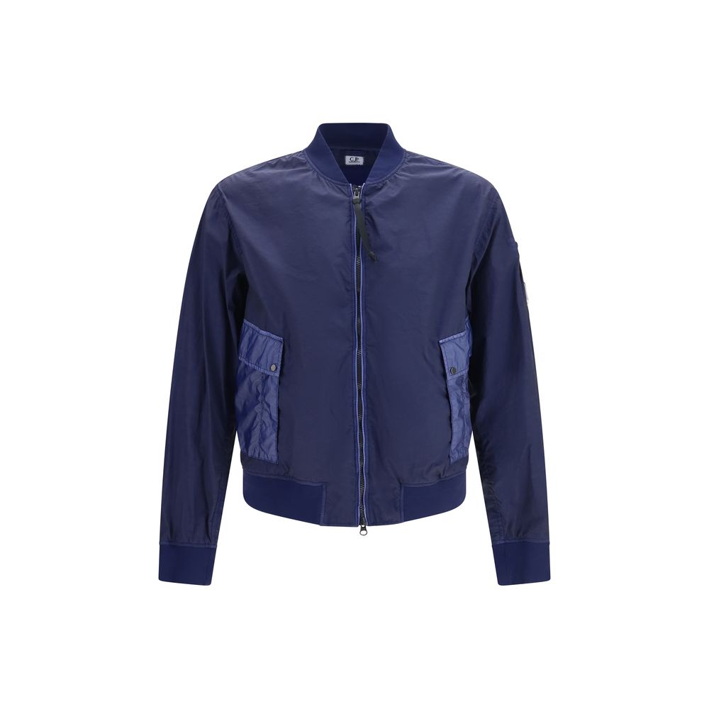 C.P. Company Blue Polyamide Men's Bomber