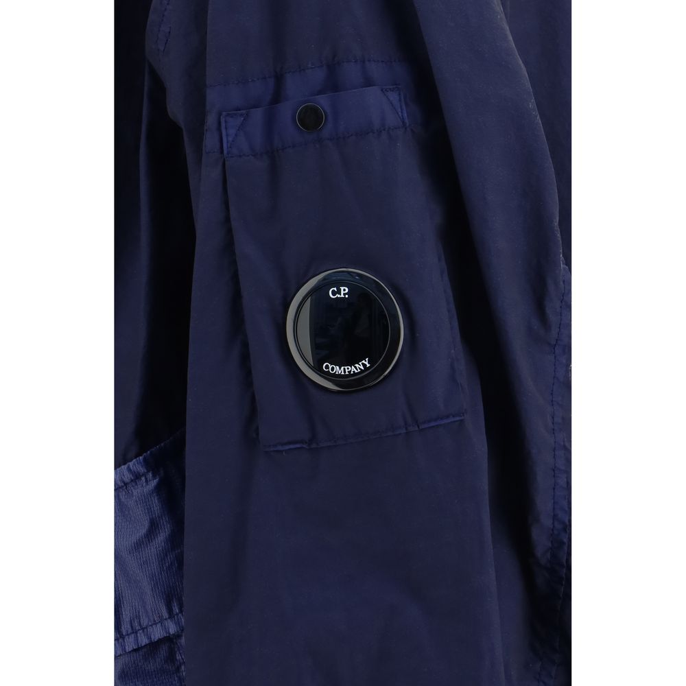 C.P. Company Blue Polyamide Men's Bomber