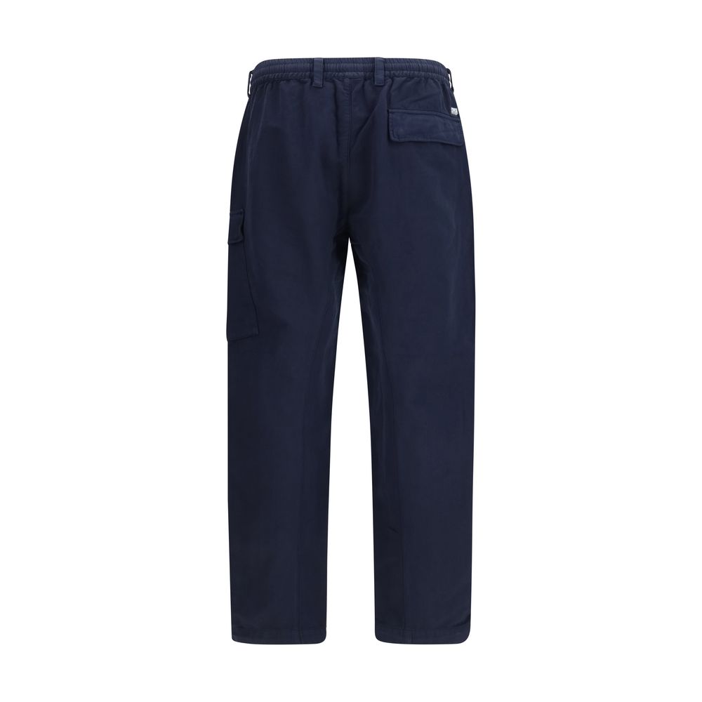 C.P. Company Blue Cotton Cargo Men's Pants