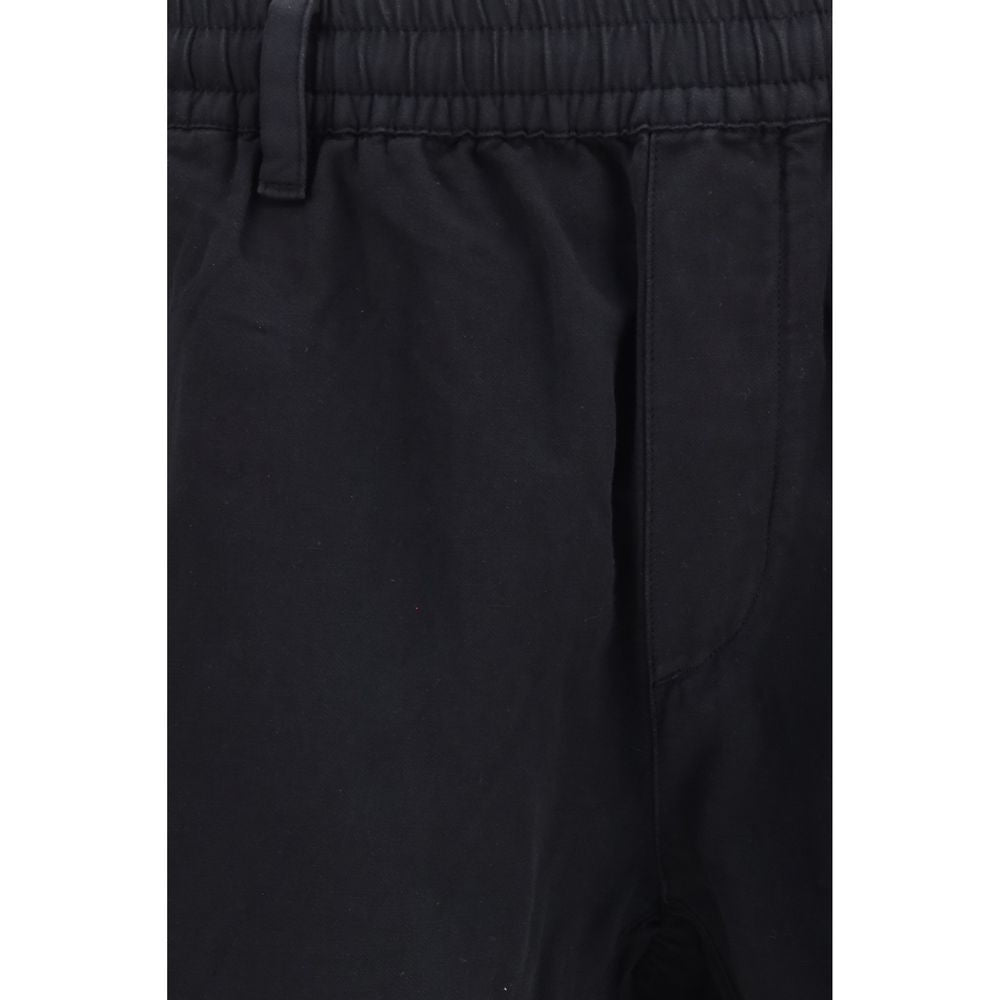 C.P. Company Black Cotton Cargo Men's Pants