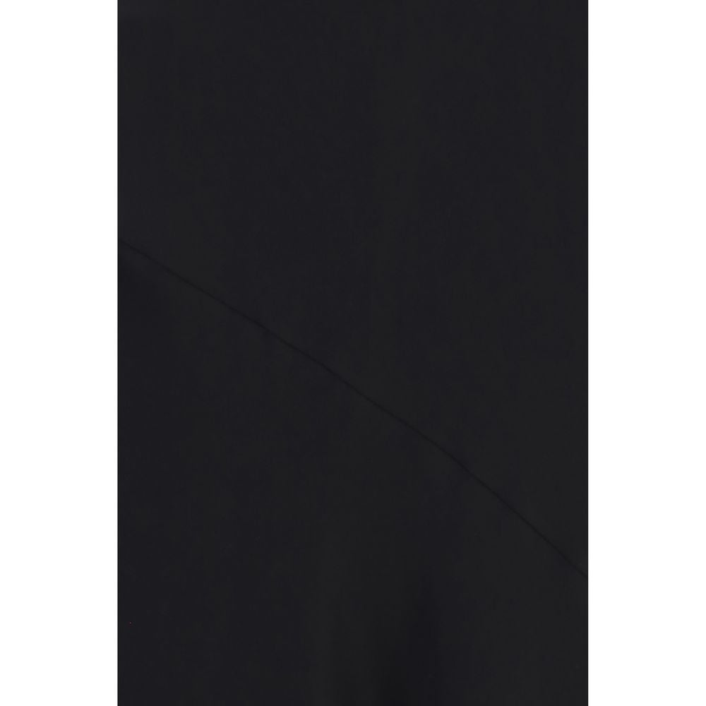 Ami Paris Black Viscose Casual Women's Dress