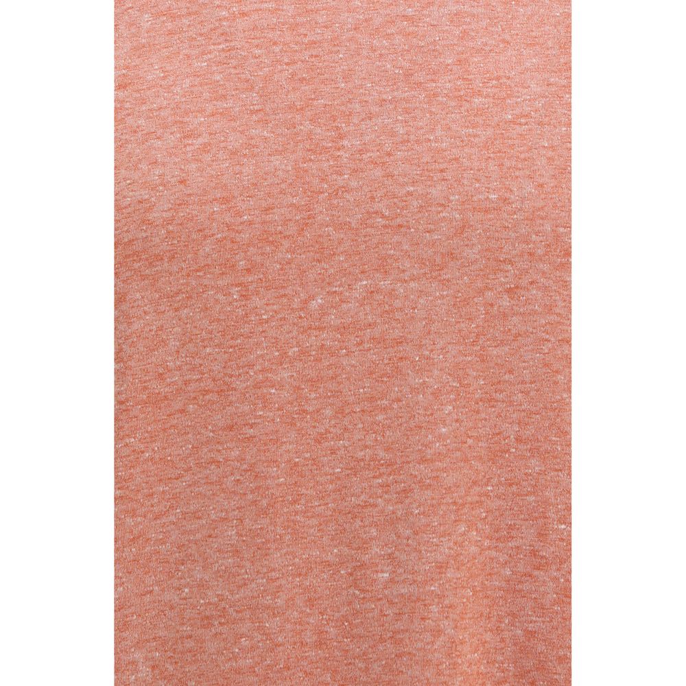 Brunello Cucinelli Orange Cotton Men's T-Shirt