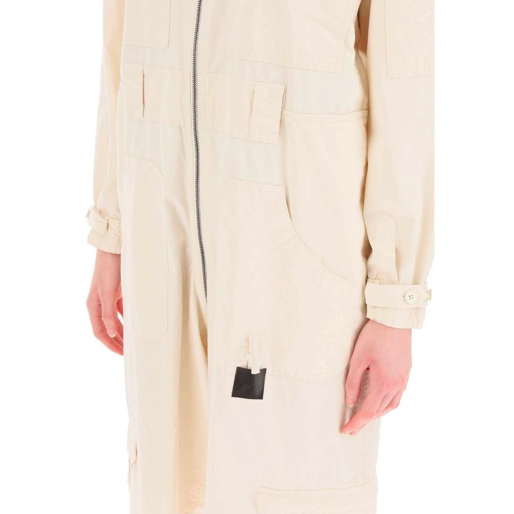 Maison Margiela White Cotton Women's Jumpsuit