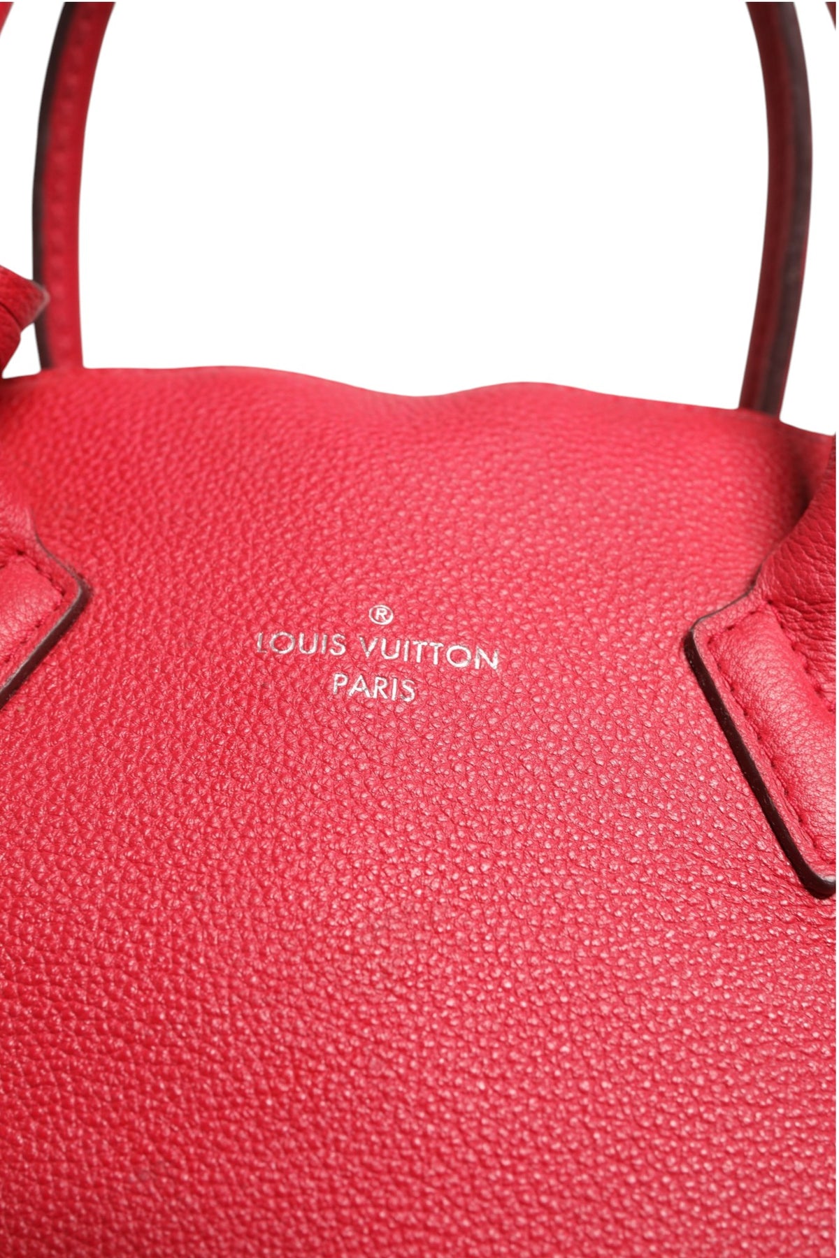 Louis Vuitton Griotte Taurillon Leather Soft Lockit MM Crossbody Women's Bag (Pre-Owned)