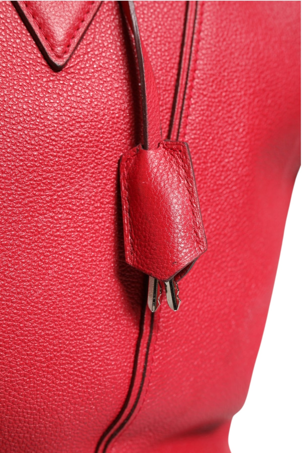 Louis Vuitton Griotte Taurillon Leather Soft Lockit MM Crossbody Women's Bag (Pre-Owned)