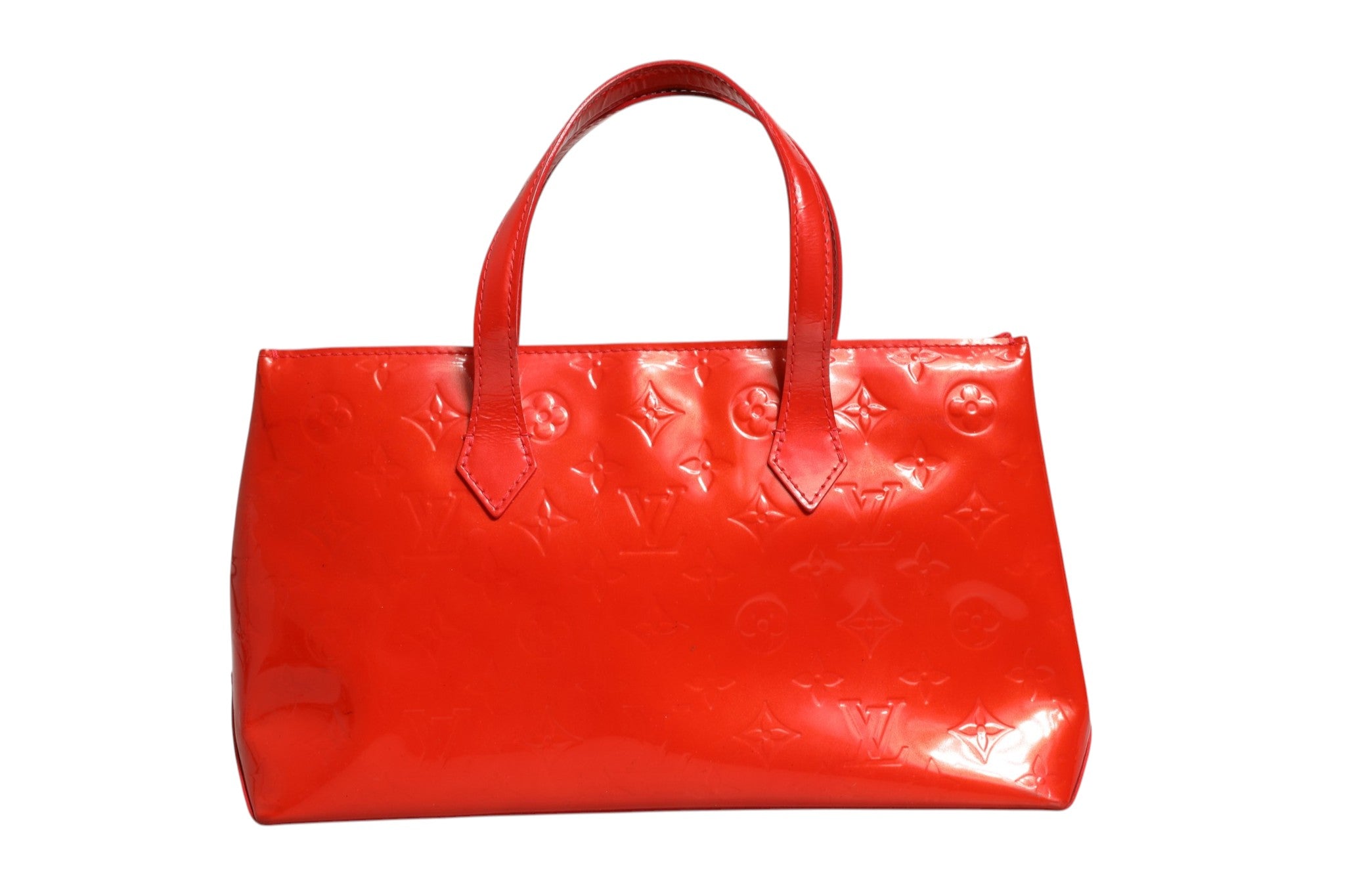 Louis Vuitton Red Monogram Vernis Wilshire Women's PM (Pre-Owned)