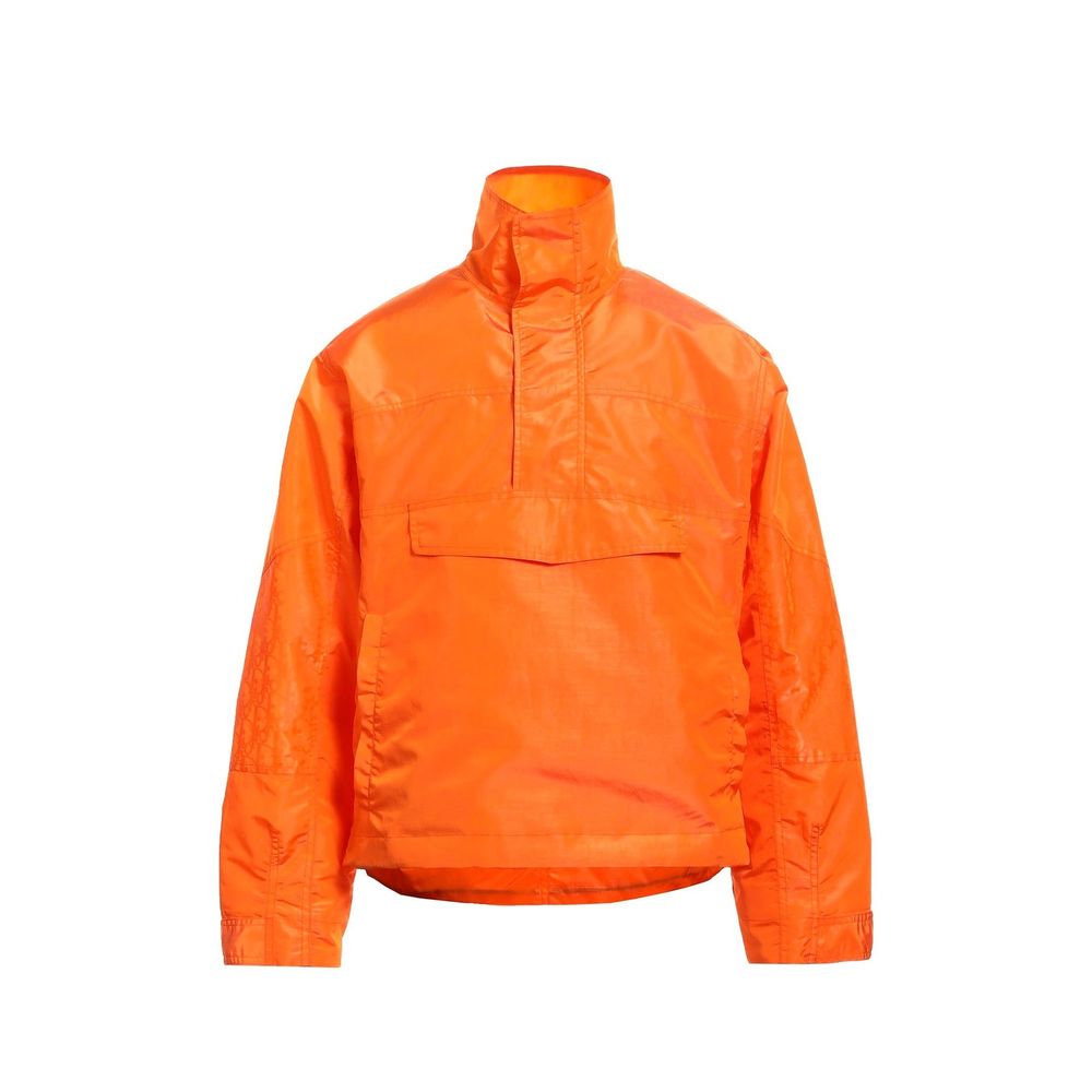 Dior Orange Polyester Shell Men's Jacket