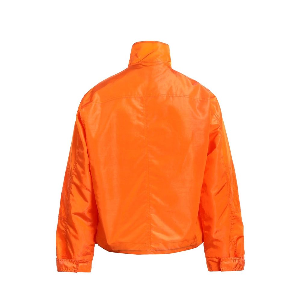 Dior Orange Polyester Shell Men's Jacket