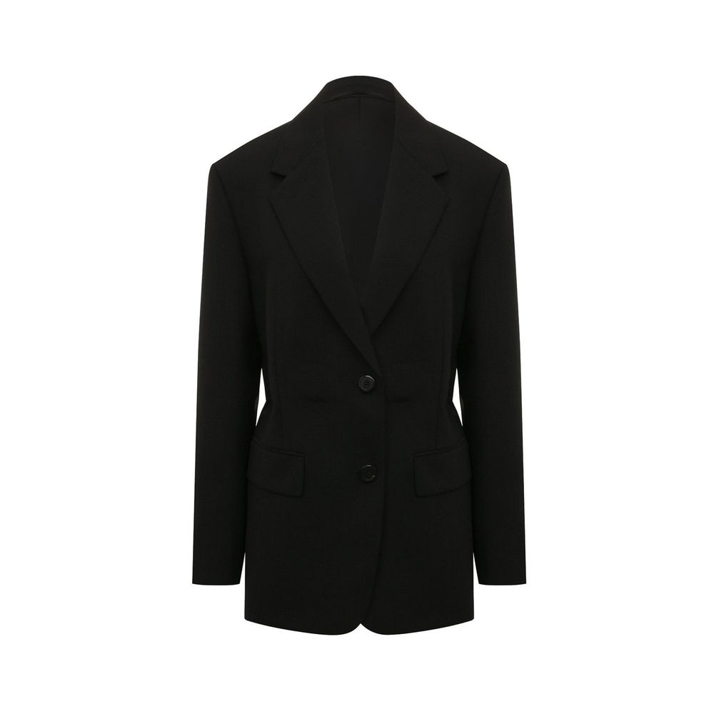 Prada Black Wool Women's Blazer