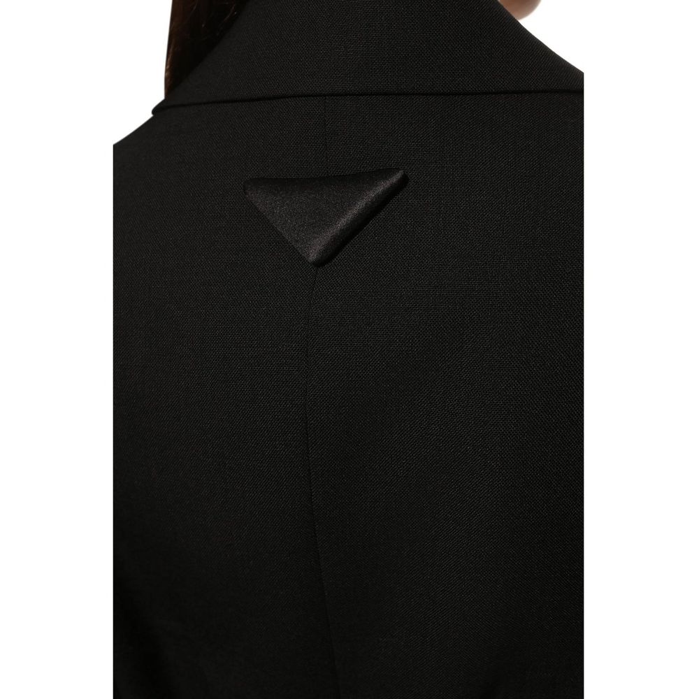Prada Black Wool Women's Blazer
