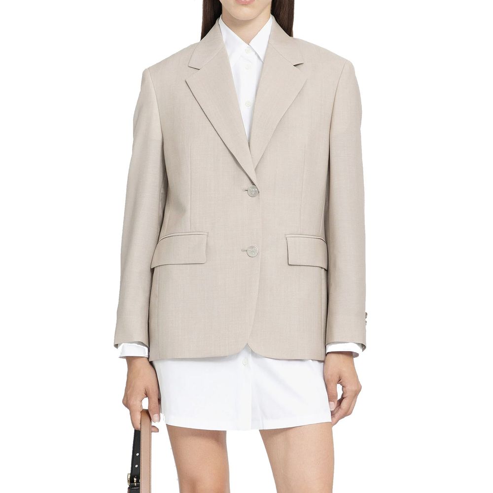 Prada Beige Mohair Women's Blazer