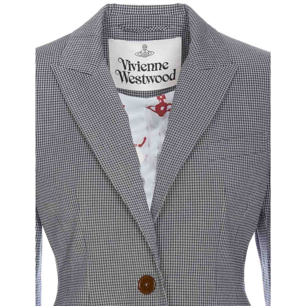 Vivienne Westwood Black Cotton Women's Blazer