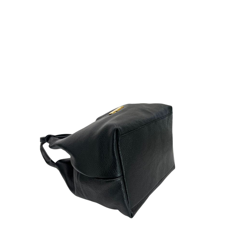 Baldinini Trend Black Cow Women Shoulder Women's Bag