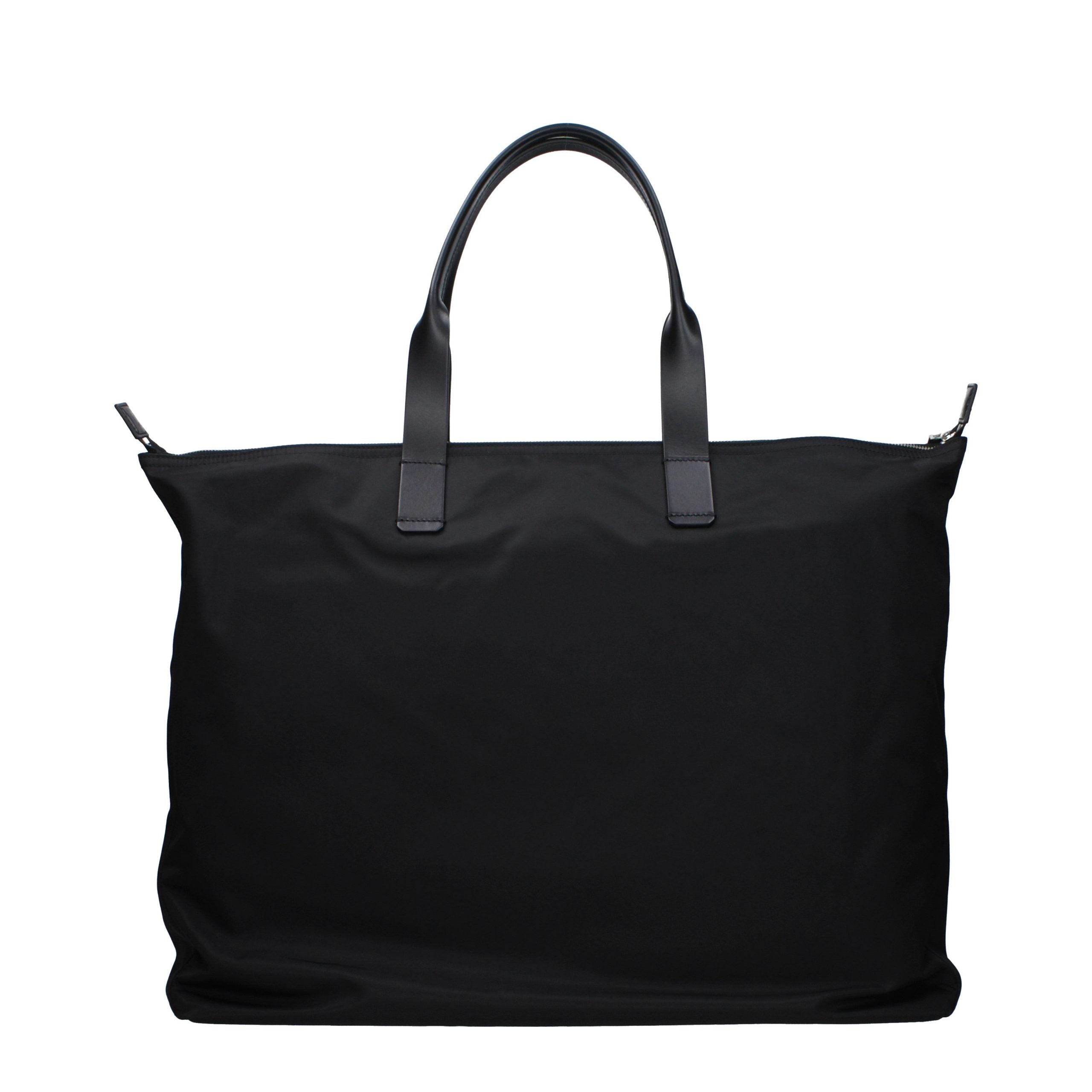 Dolce & Gabbana Black Nylon Shoulder Men's Bag