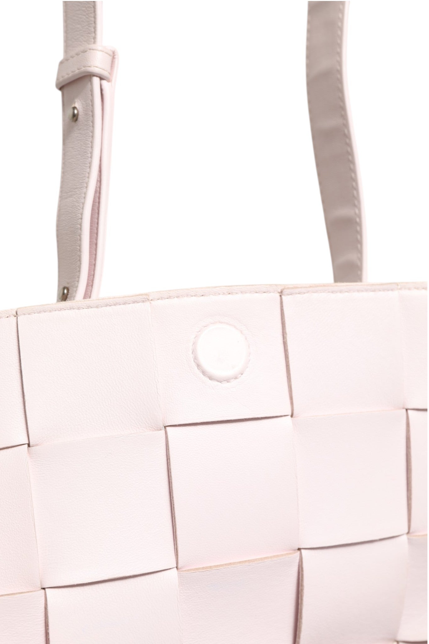 Bottega Veneta Pink Intrecciato Cassette Shoulder Women's Bag (Pre-Owned)