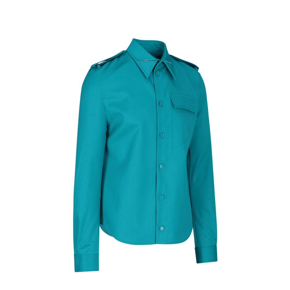 Bottega Veneta Bicolor Elastane Dress Men's Shirt