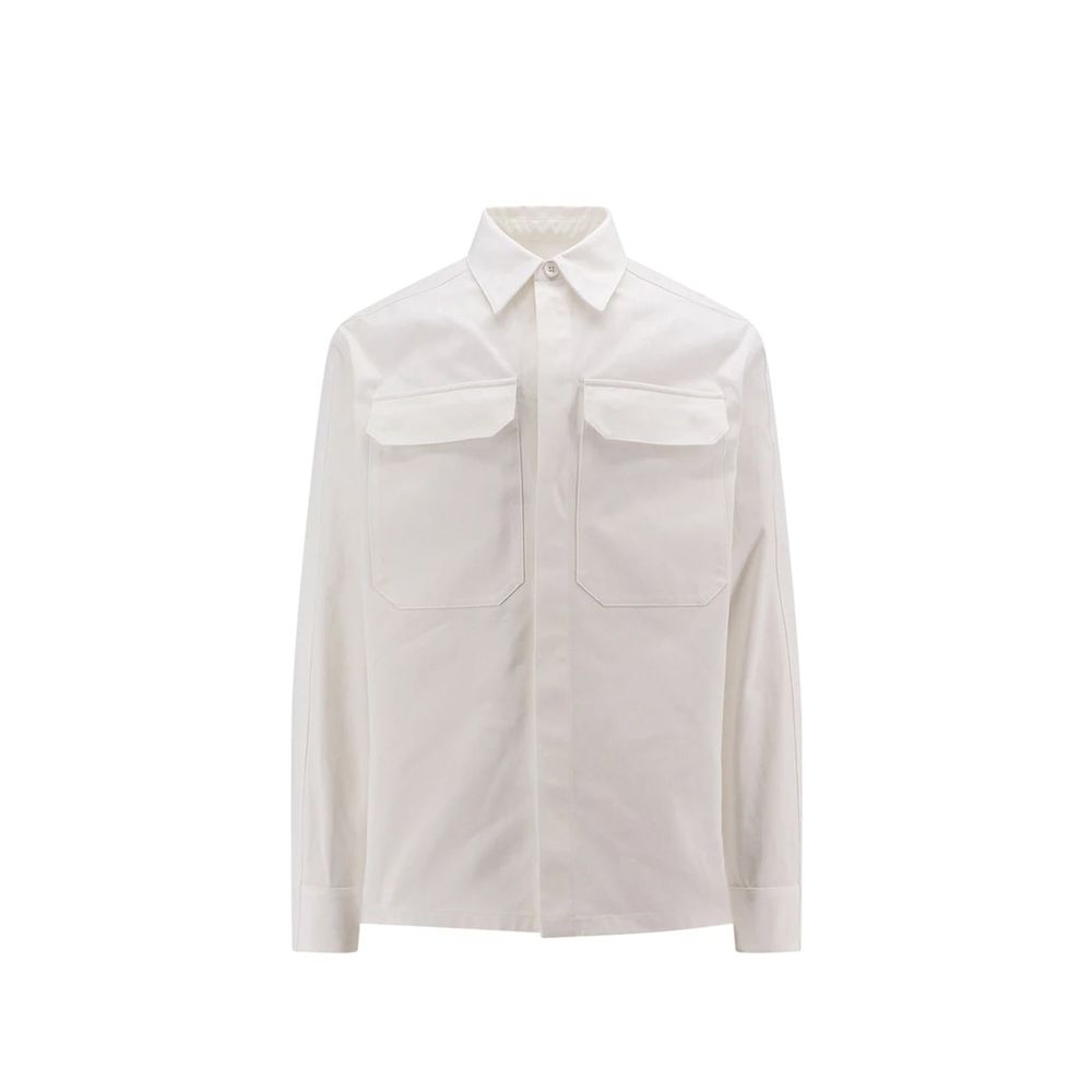 Jil Sander White Cotton Dress Men's Shirt
