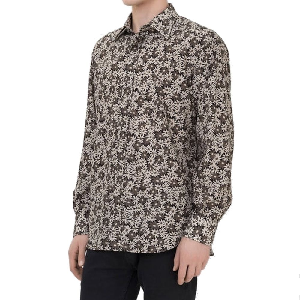Tom Ford Bicolor Cotton Men's Shirt