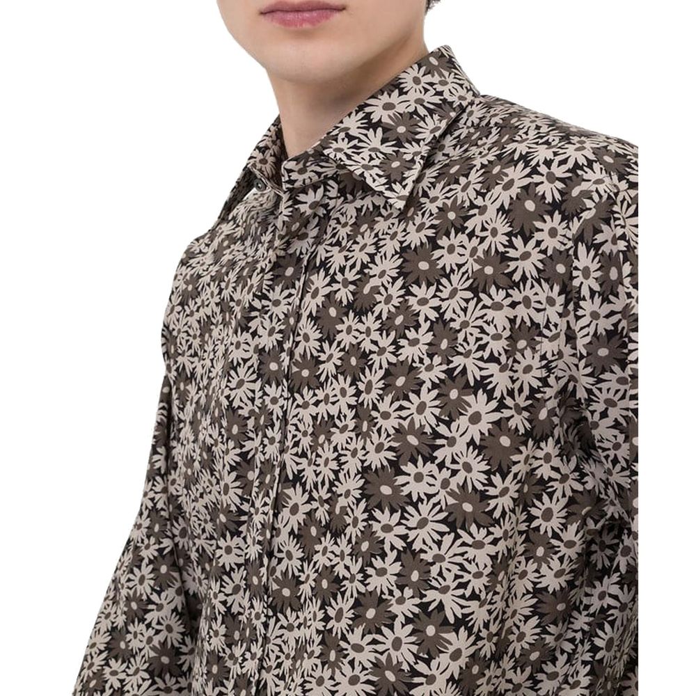 Tom Ford Bicolor Cotton Men's Shirt