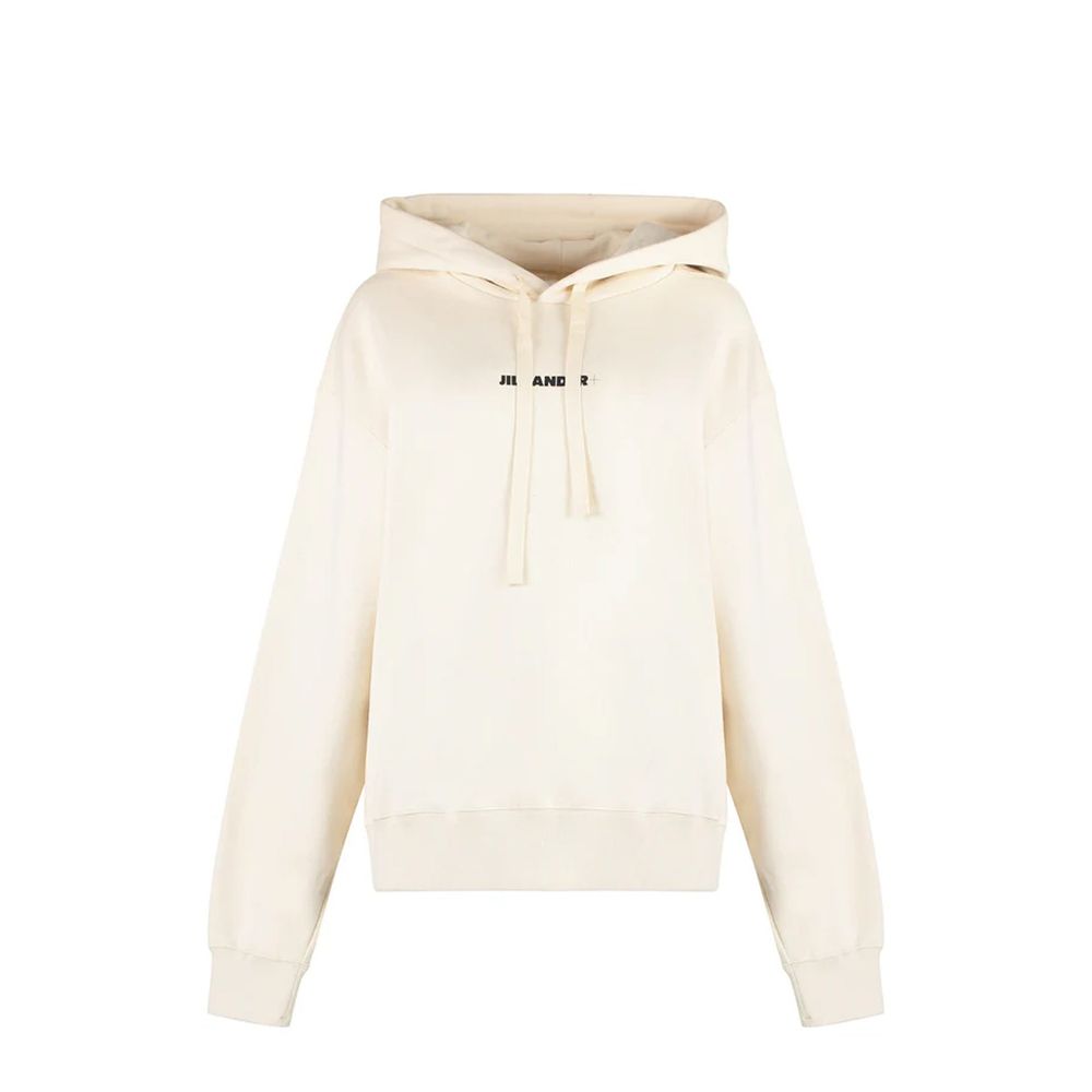 Jil Sander White Cotton Women's Sweatshirt