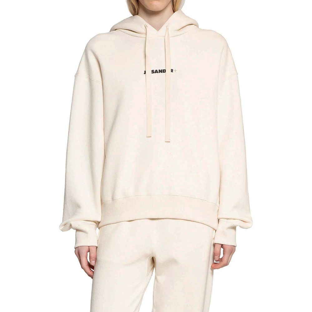 Jil Sander White Cotton Women's Sweatshirt