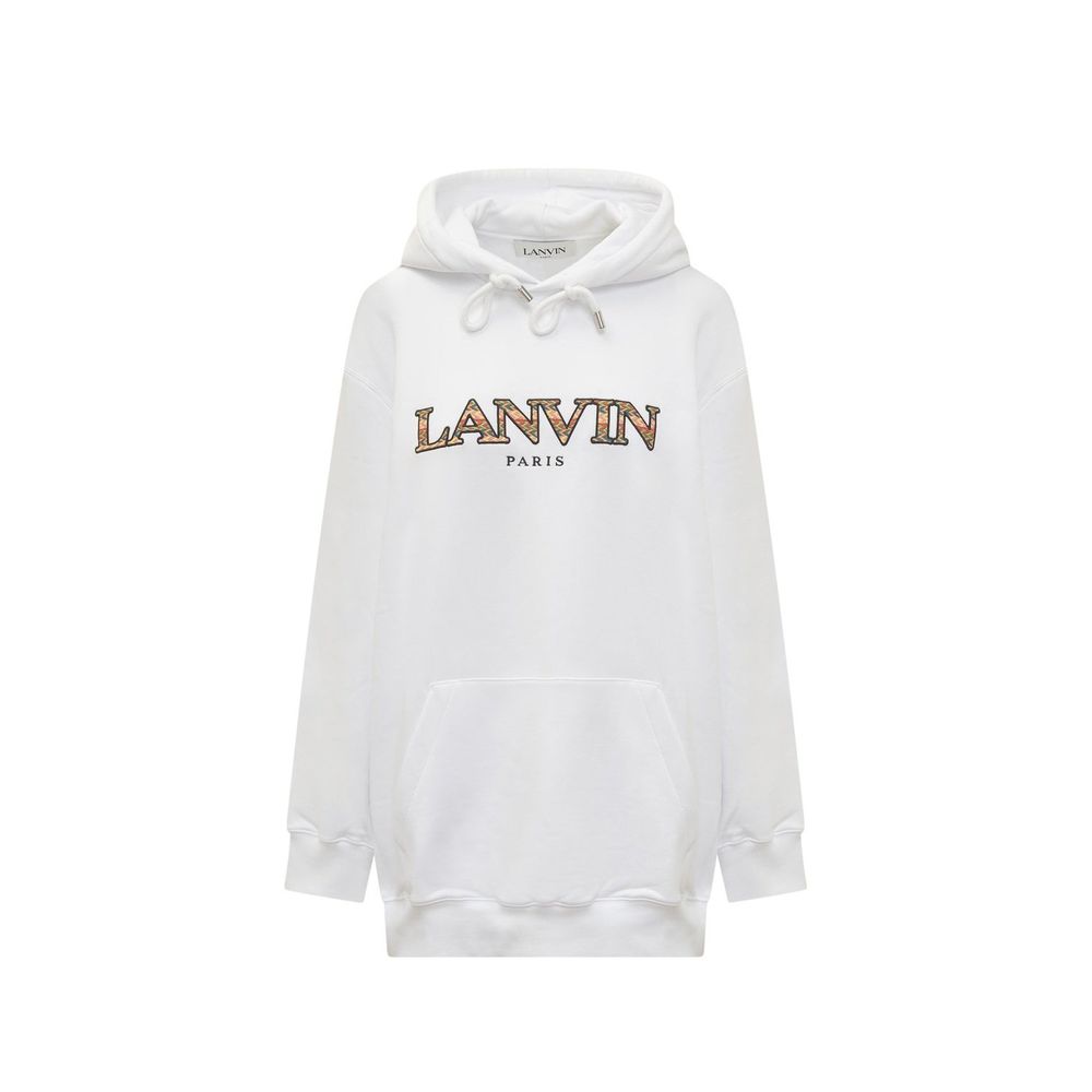 Lanvin White Cotton Women's Sweatshirt