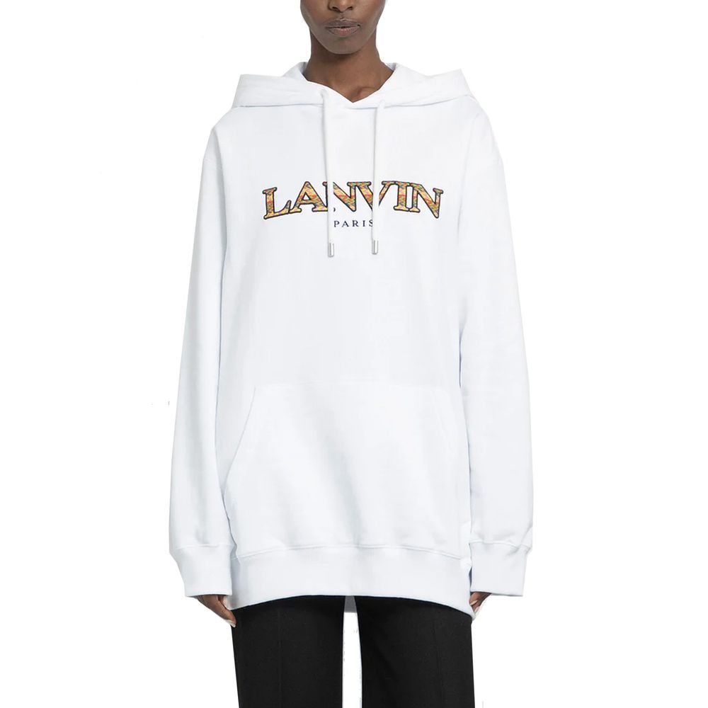 Lanvin White Cotton Women's Sweatshirt