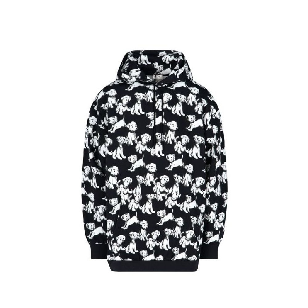 Celine Black Cotton Men's Sweatshirt