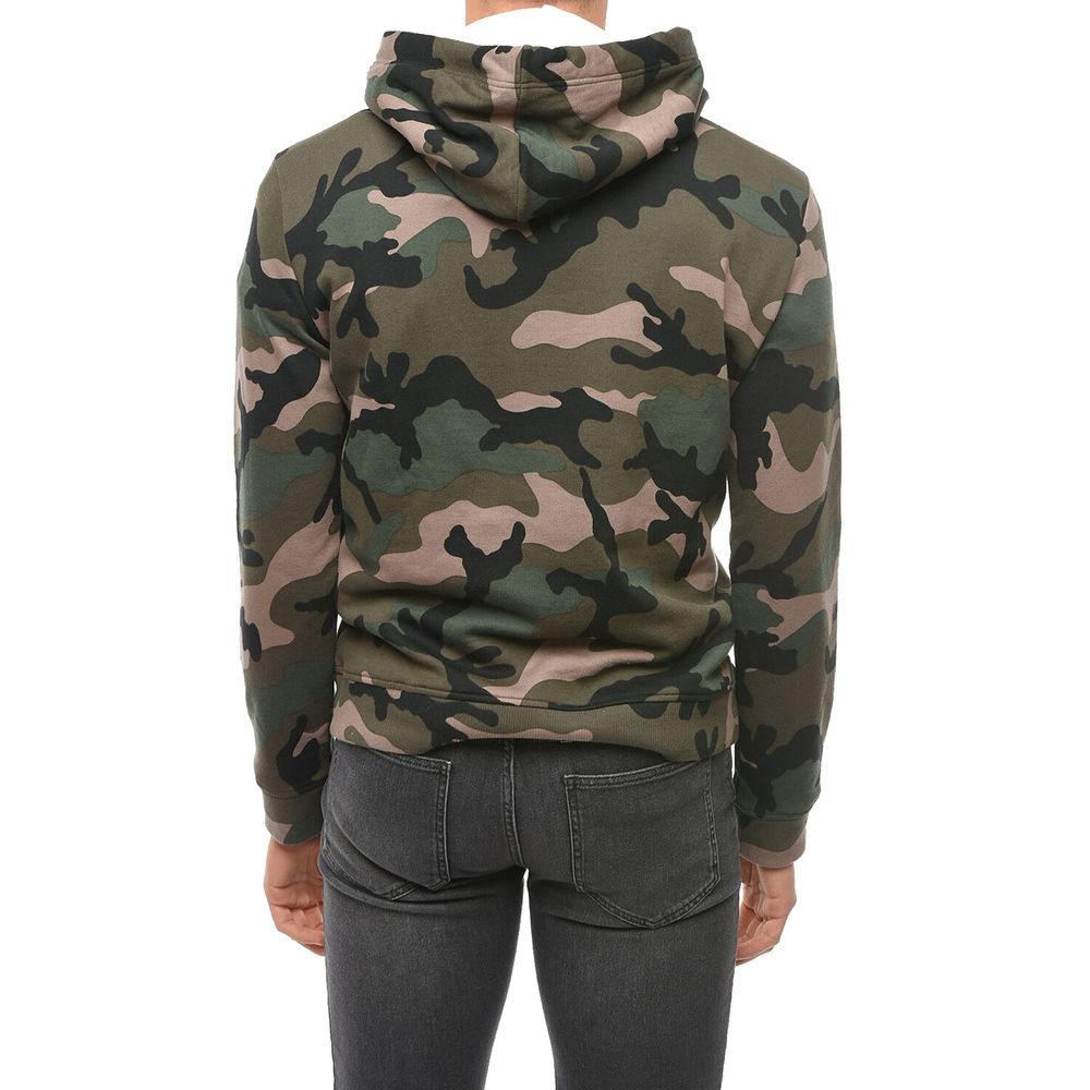 Valentino Garavani Bicolor Cotton Men's Sweatshirt