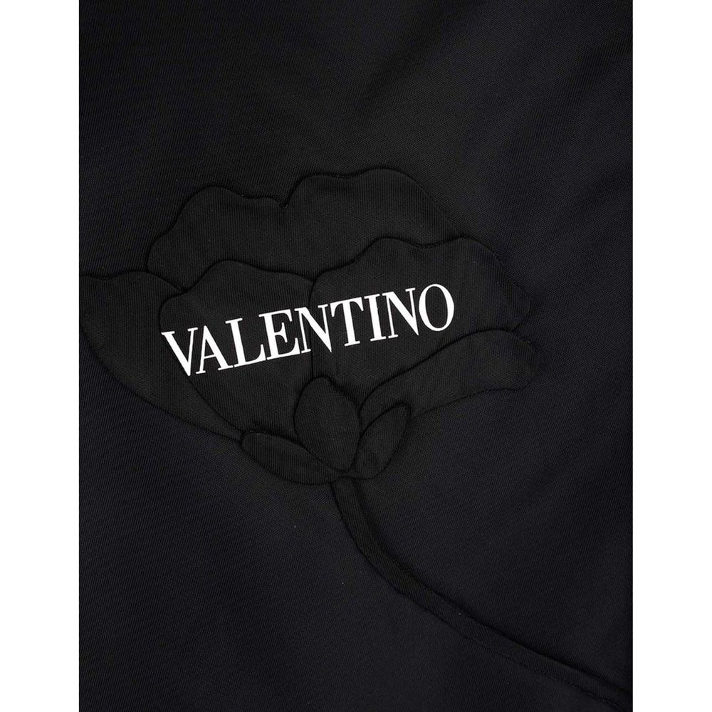 Valentino Garavani Black Nylon Bermuda Men's Shorts