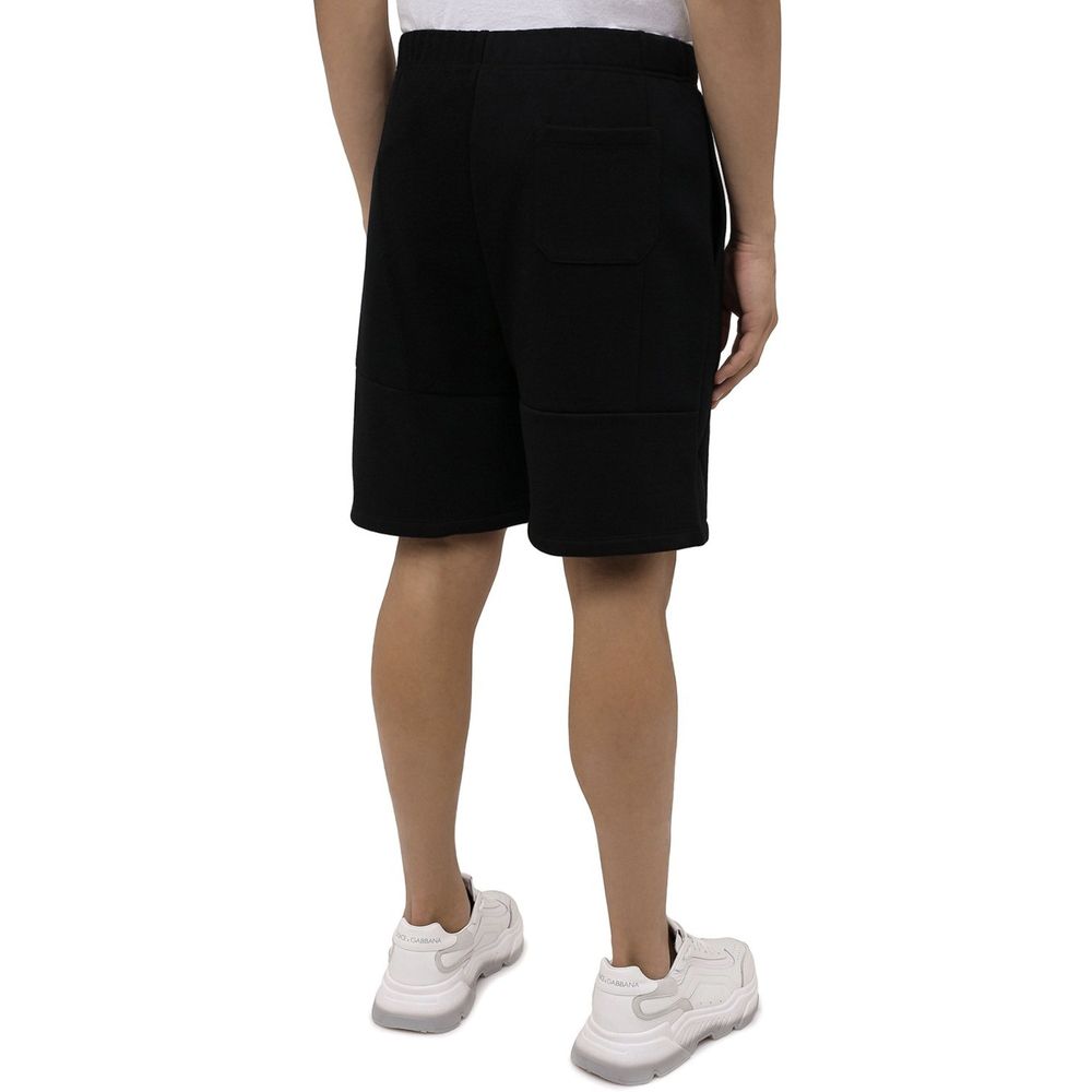 Valentino Garavani Black Modal Men's Shorts