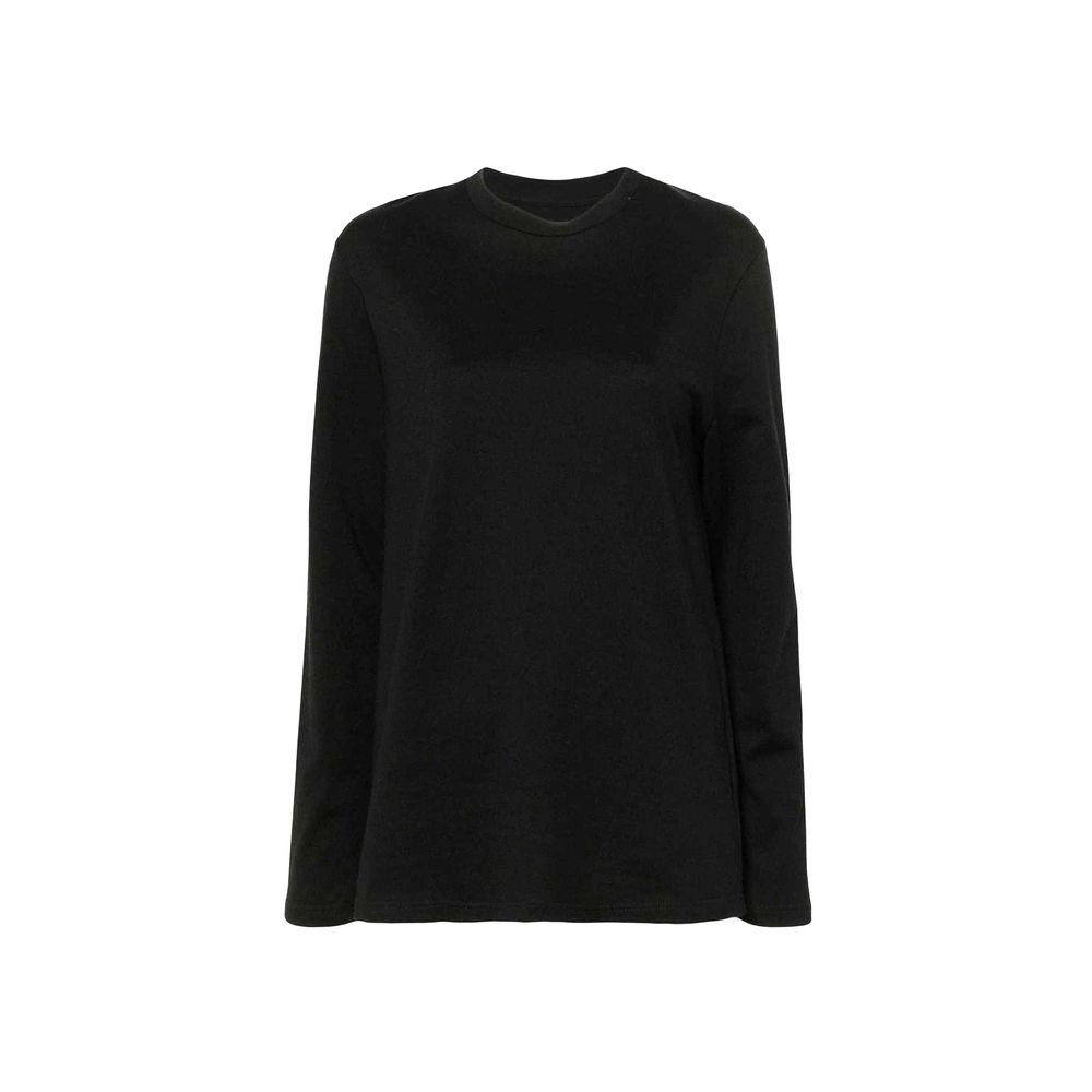 Jil Sander Black Cotton Women's T-Shirt