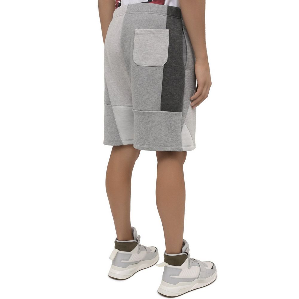 Valentino Garavani Gray Modal Men's Shorts