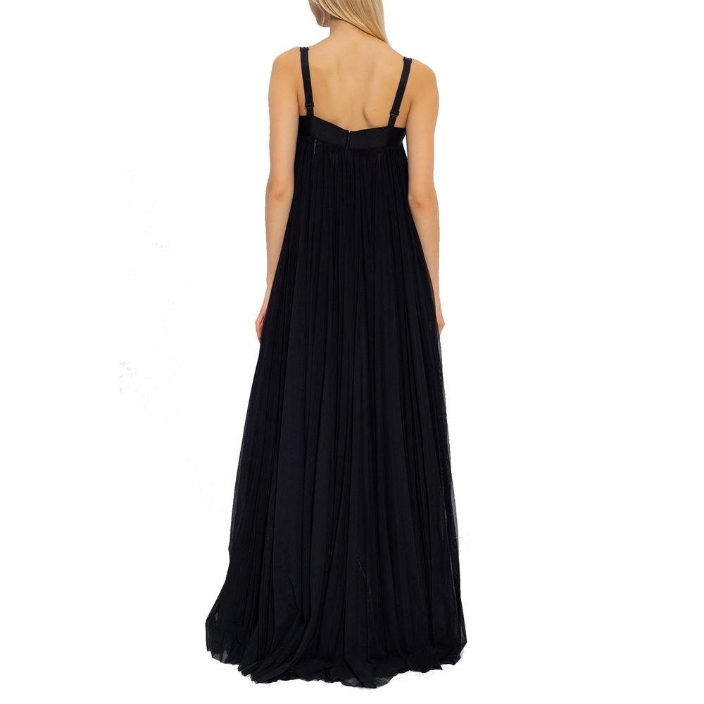 Dolce & Gabbana Black Cotton Casual Women's Dress