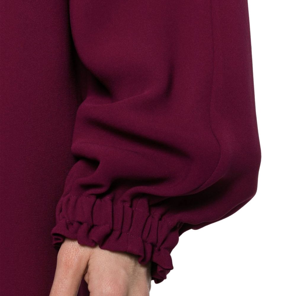 Fendi Purple Silk Casual Women's Dress