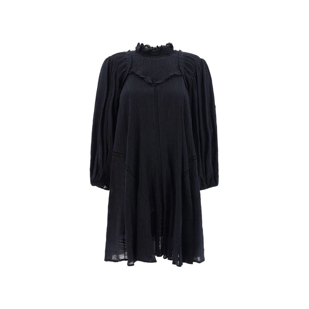 Isabel Marant Étoile Black Cotton Casual Women's Dress