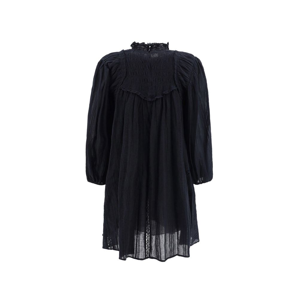 Isabel Marant Étoile Black Cotton Casual Women's Dress