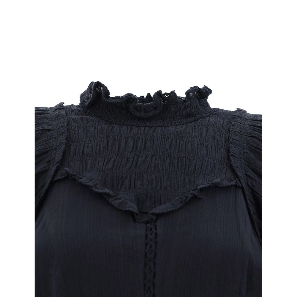 Isabel Marant Étoile Black Cotton Casual Women's Dress