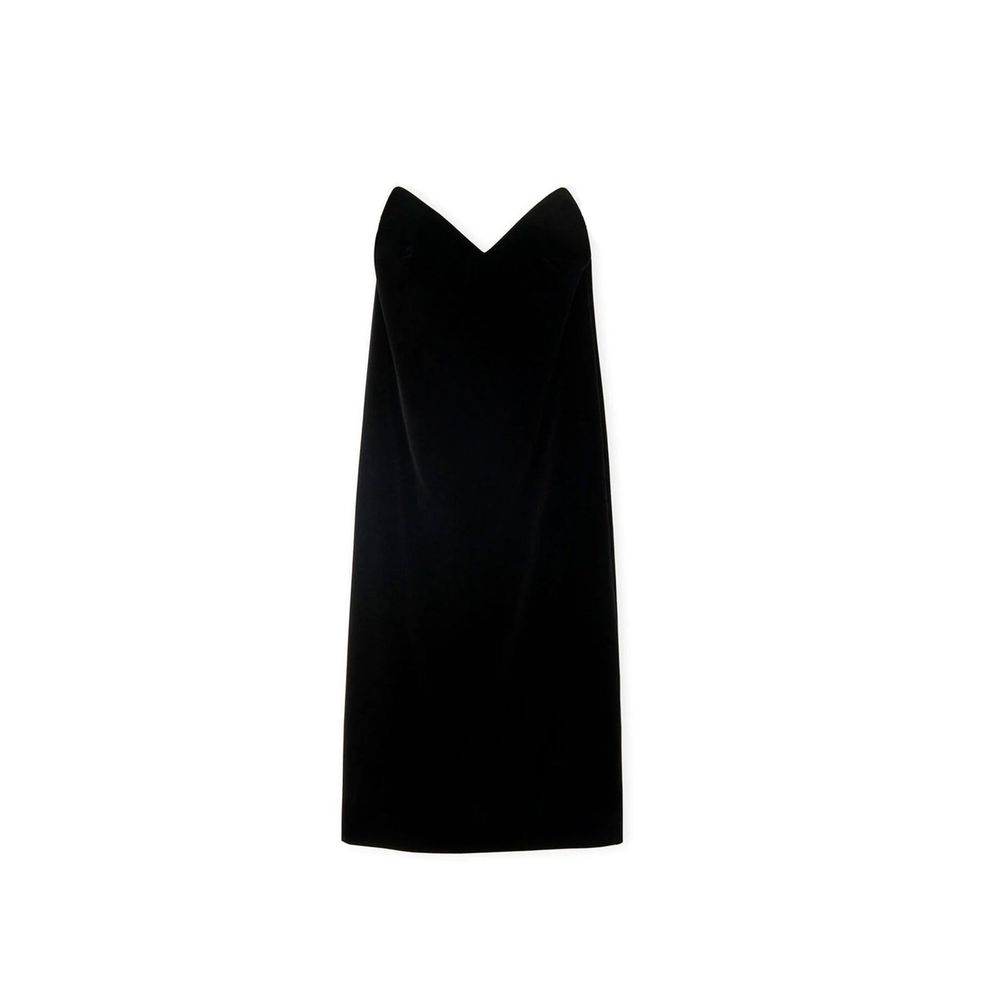 Loewe Black Cotton Cocktail Women's Dress