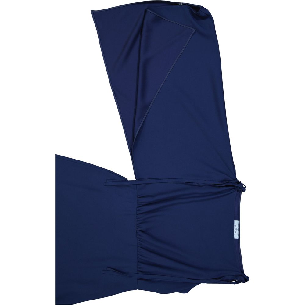 Prada Blue Acetate Casual Women's Dress