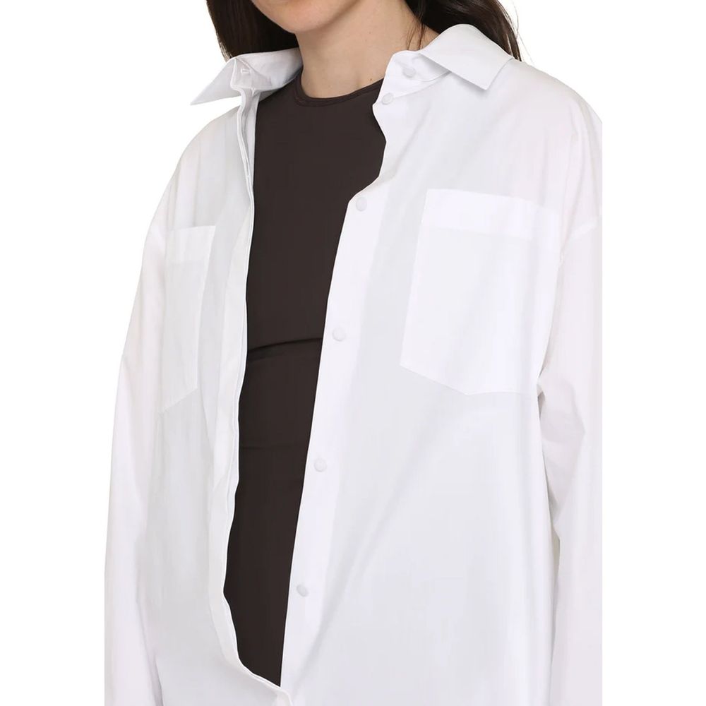 Valentino Garavani White Cotton Casual Women's Dress