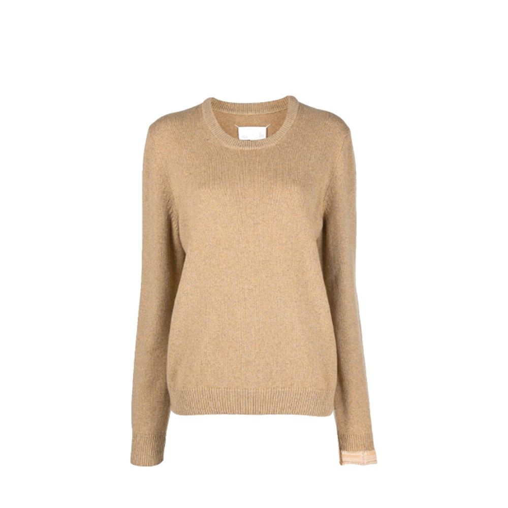 Maison Margiela Brown Cashmere Women's Sweater