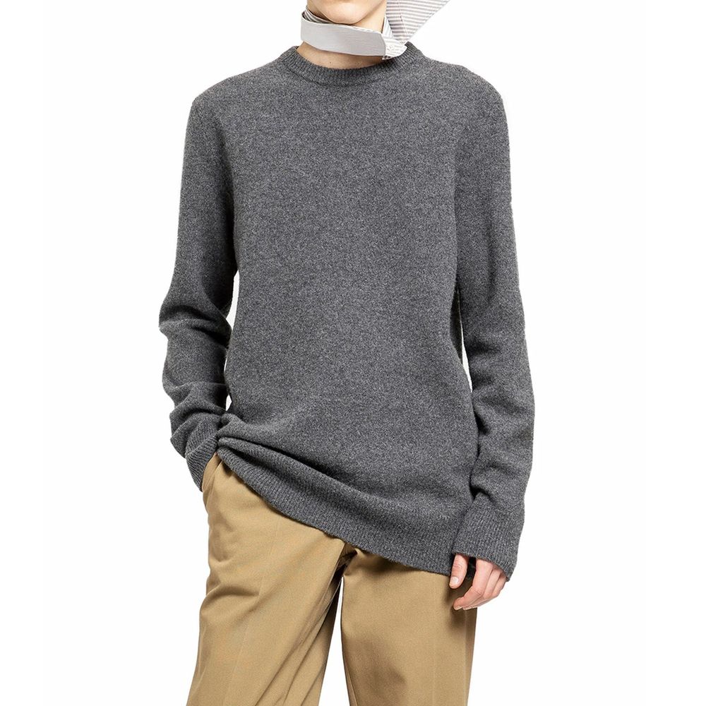 Maison Margiela Gray Wool Men's Sweatshirt