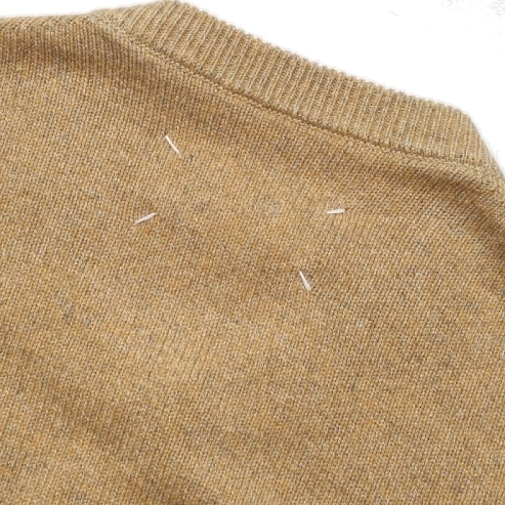 Maison Margiela Brown Cashmere Women's Sweater