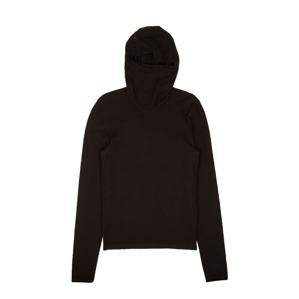 Bottega Veneta Black Cashmere Men's Hoodie
